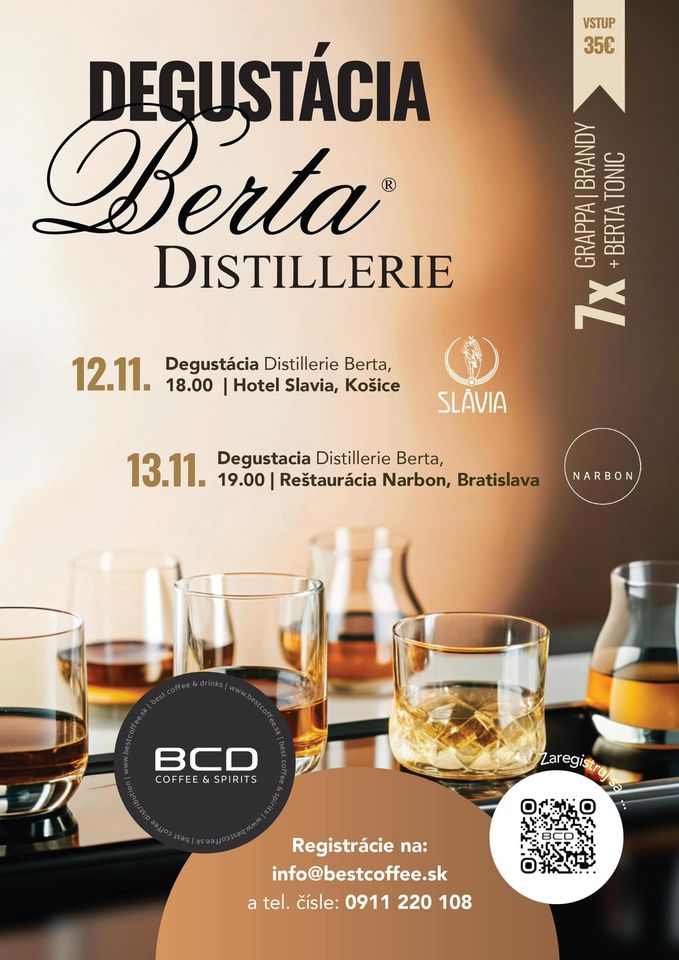 Degustácia Distillerie Berta