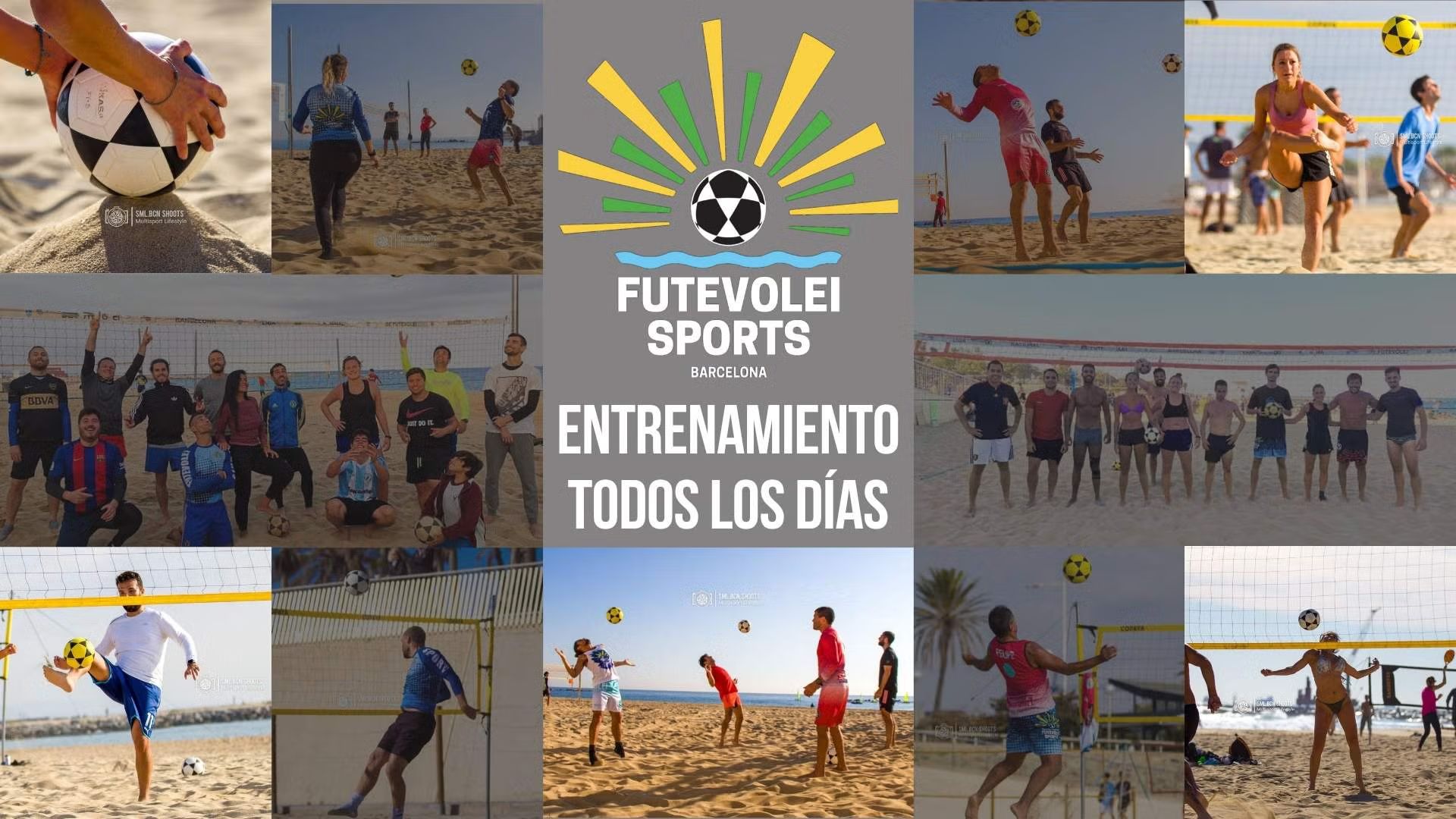 ⛱️☀️Entreno de Futevolei - Nivel INICIANTES - Never played 🚀🦾⚽️