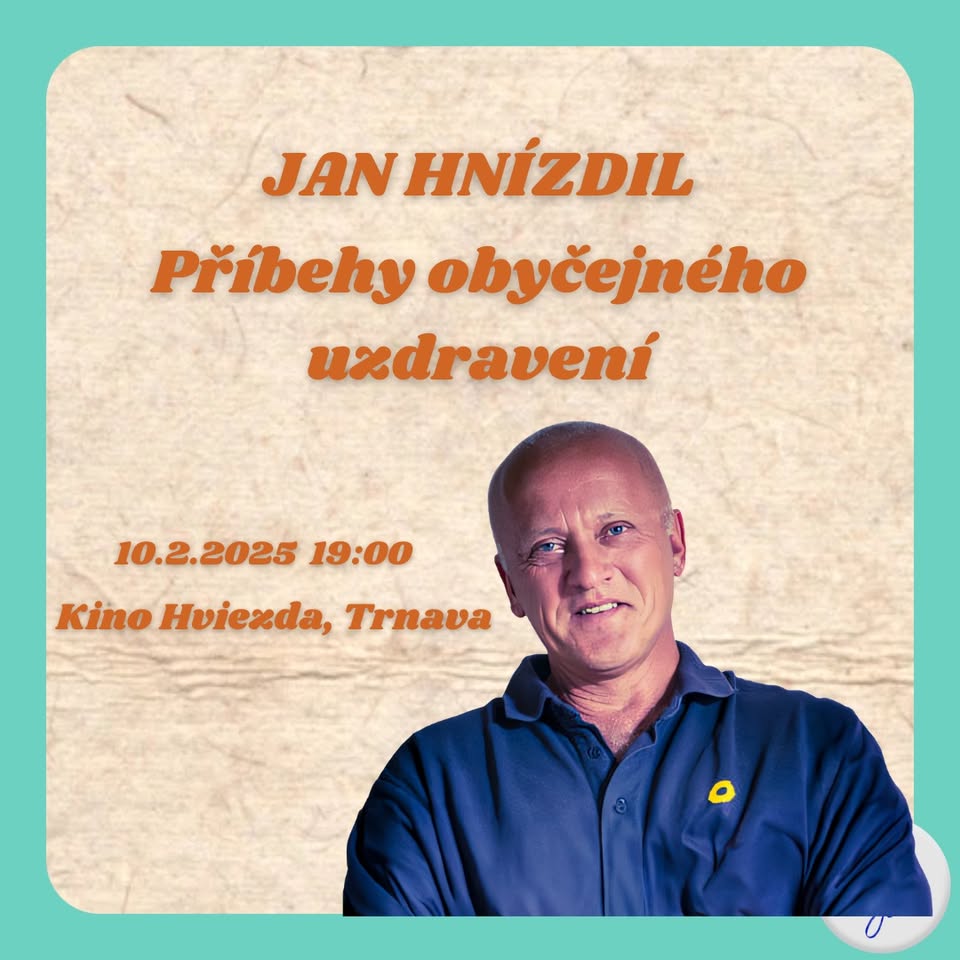 VYPREDANÉ Jan Hnízdil: Príbehy obyčajného uzdravenia | Trnava