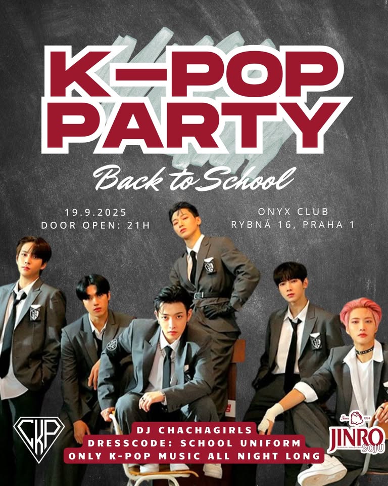 K-POP Party in Prague || Back To School by CKP