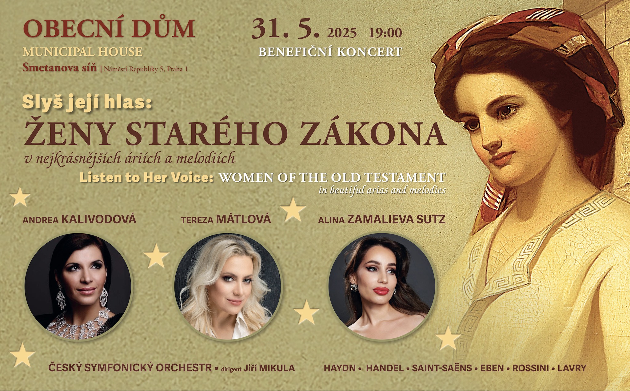 Benefiční koncert ŽENY STARÉHO ZÁKONA