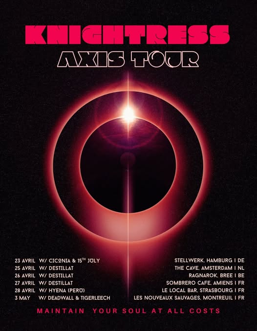 Knightress (France) // Destillat (Germany) live in Amiens