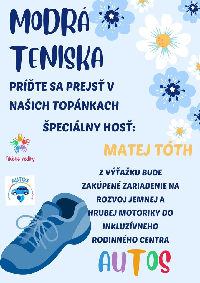 Modrá teniska
