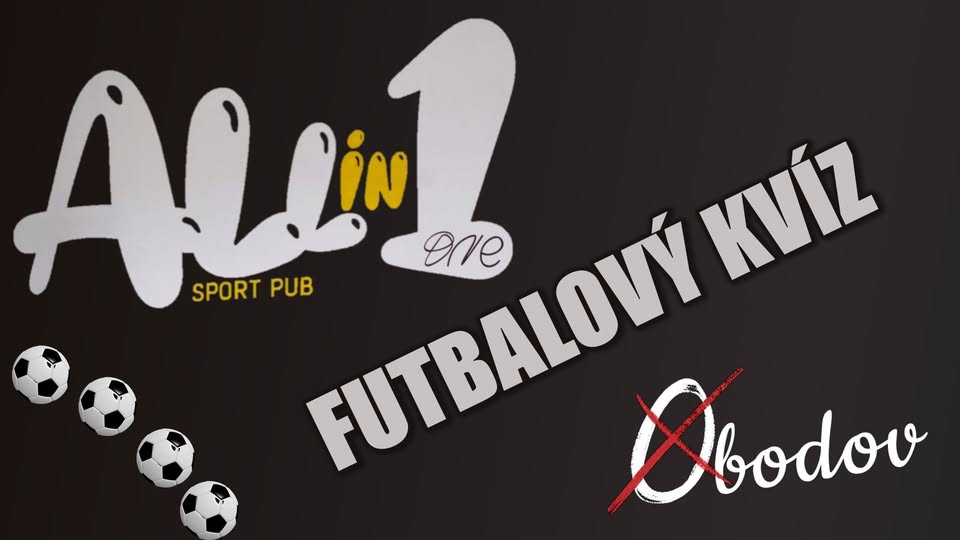 Futbalový kvíz v Allin1 SportPub #28