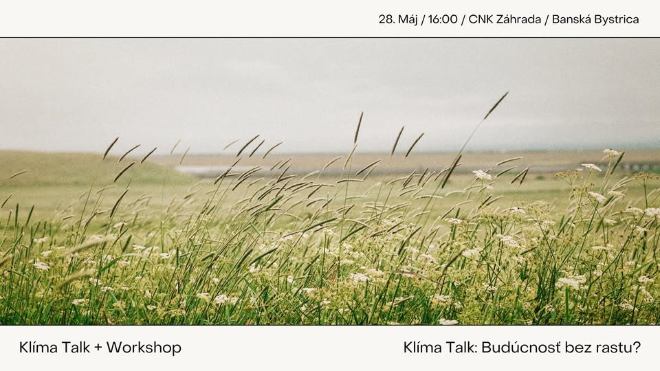 Klíma Talk - Budúcnosť bez rastu a workshop systémového myslenia