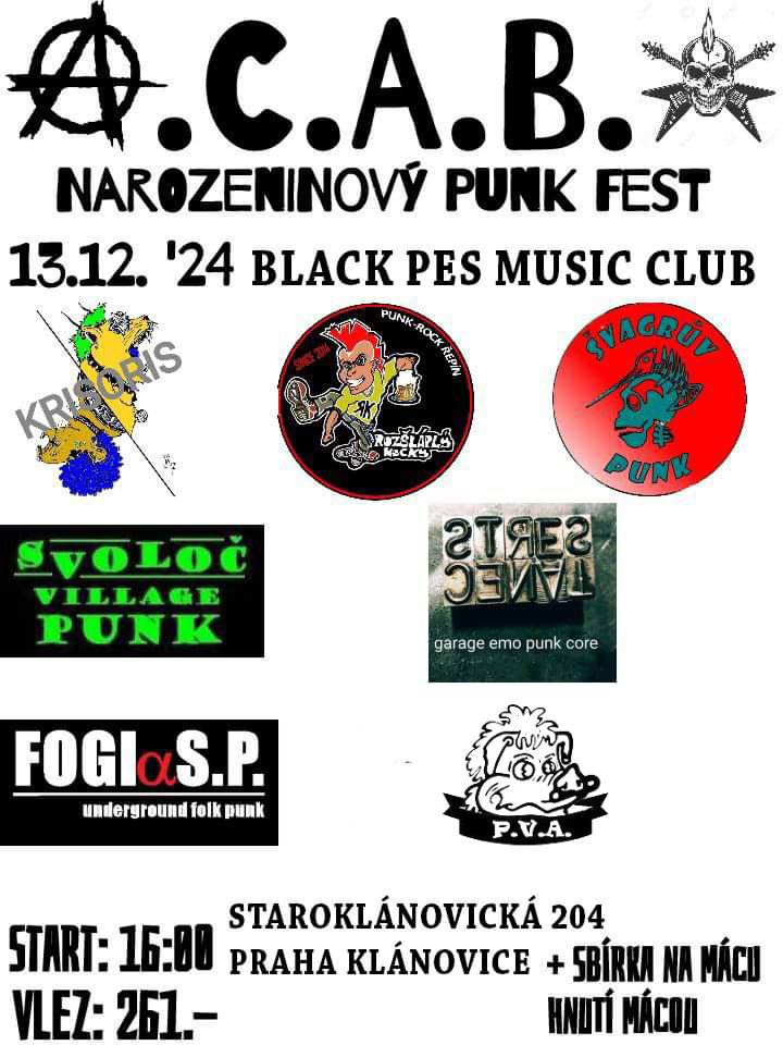 A.C.A.B. narozeninový punk fest