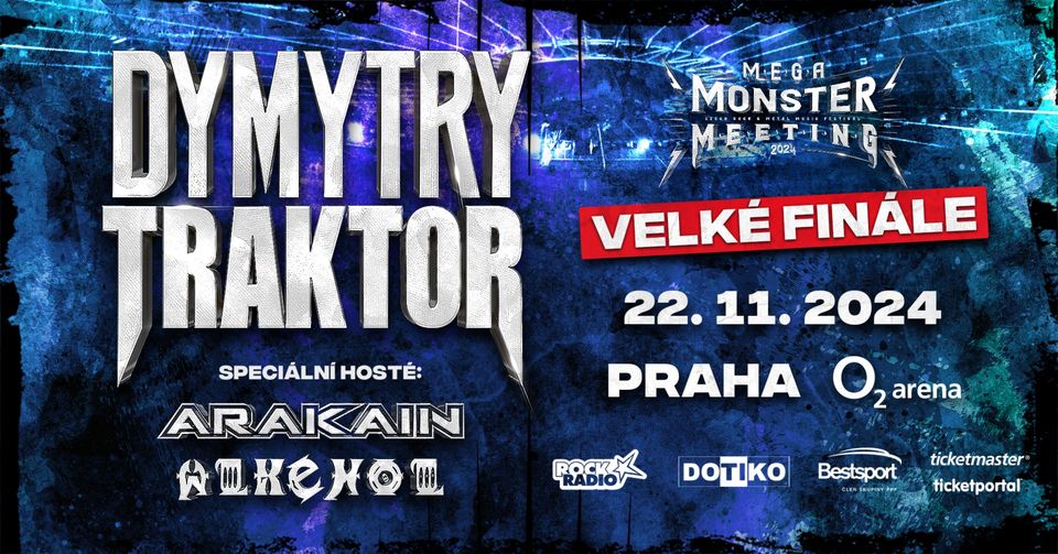 Mega Monster Meeting 2024 - Praha 22.11. O2 arena