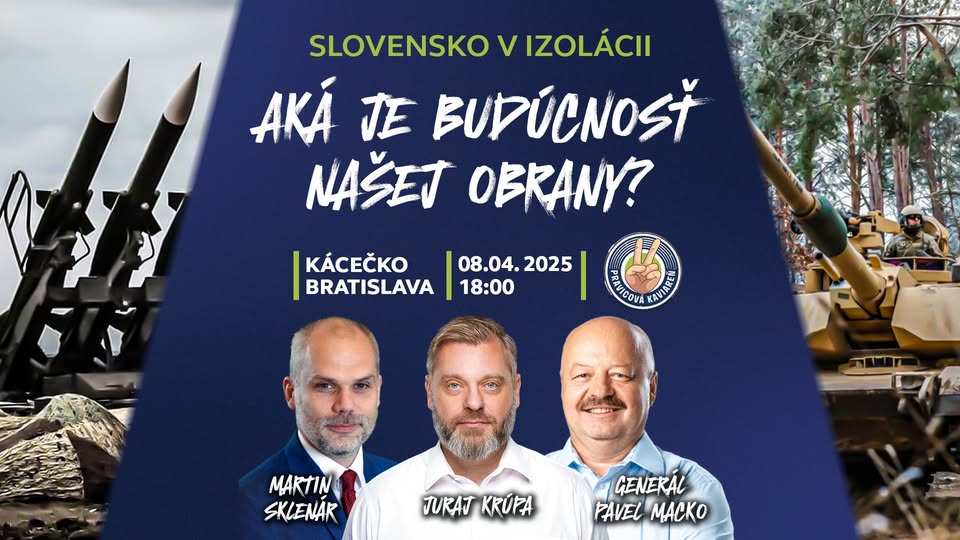 Aká je budúcnosť našej obrany? [Pravicová kaviareň Bratislava]