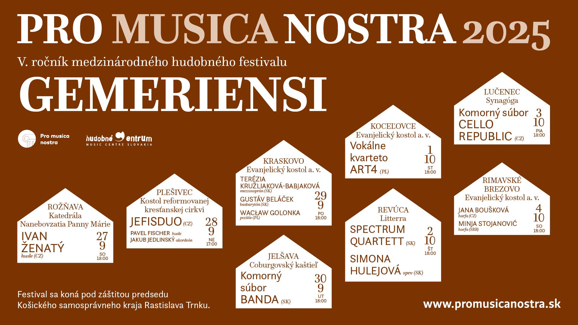 PRO MUSICA NOSTRA GEMERIENSI 2025