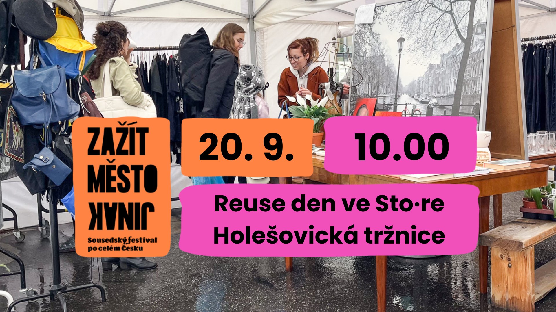 Zažít město jinak · Reuse den Prahy 7 ve Sto·re