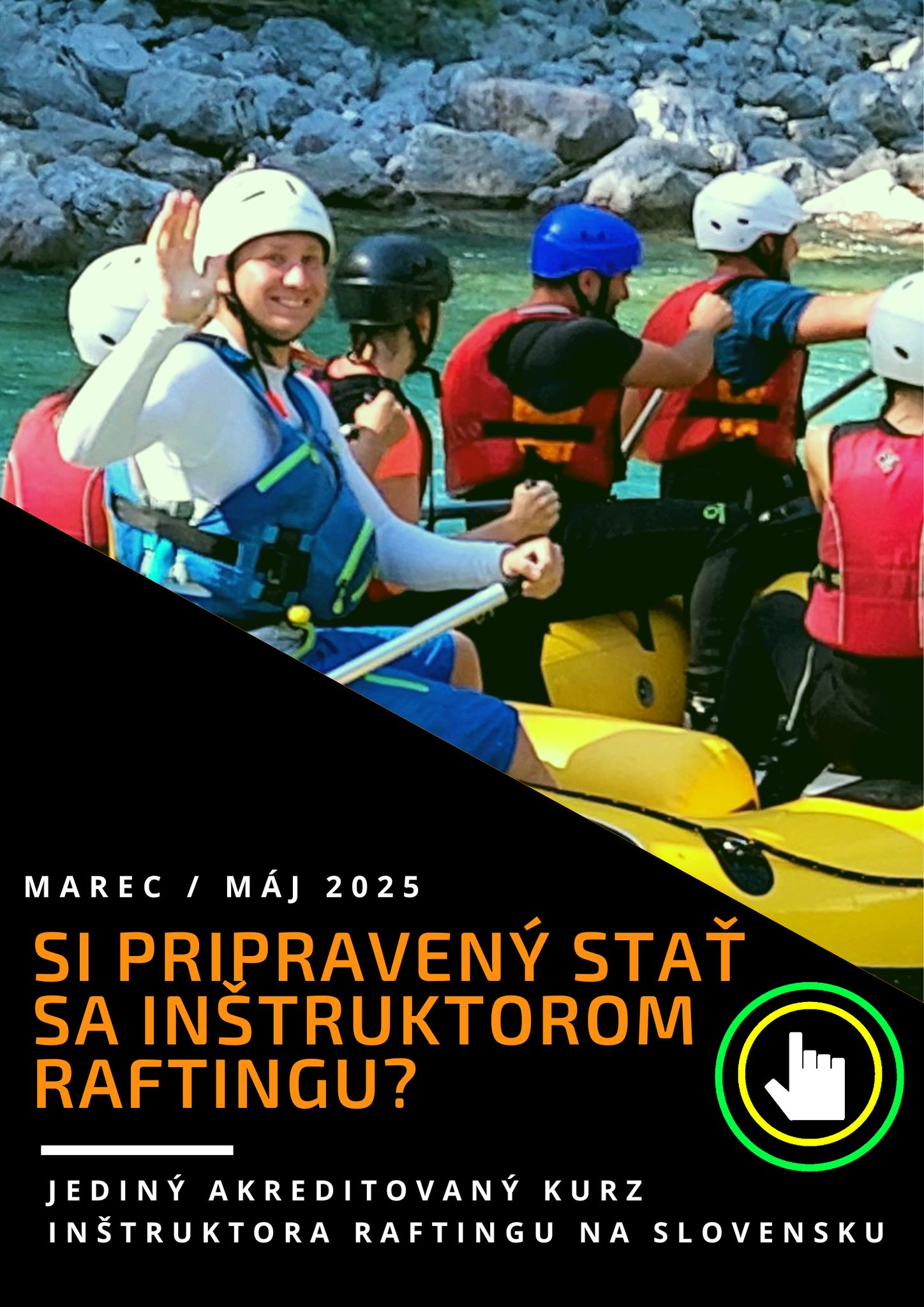 Inštruktor raftingu - Akreditovaný kurz - Odborná časť s Rivertrips