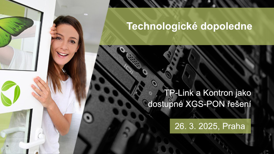 TP-Link a Kontron jako dostupné XGS-PON řešení "nejen" pro menší a střední ISP