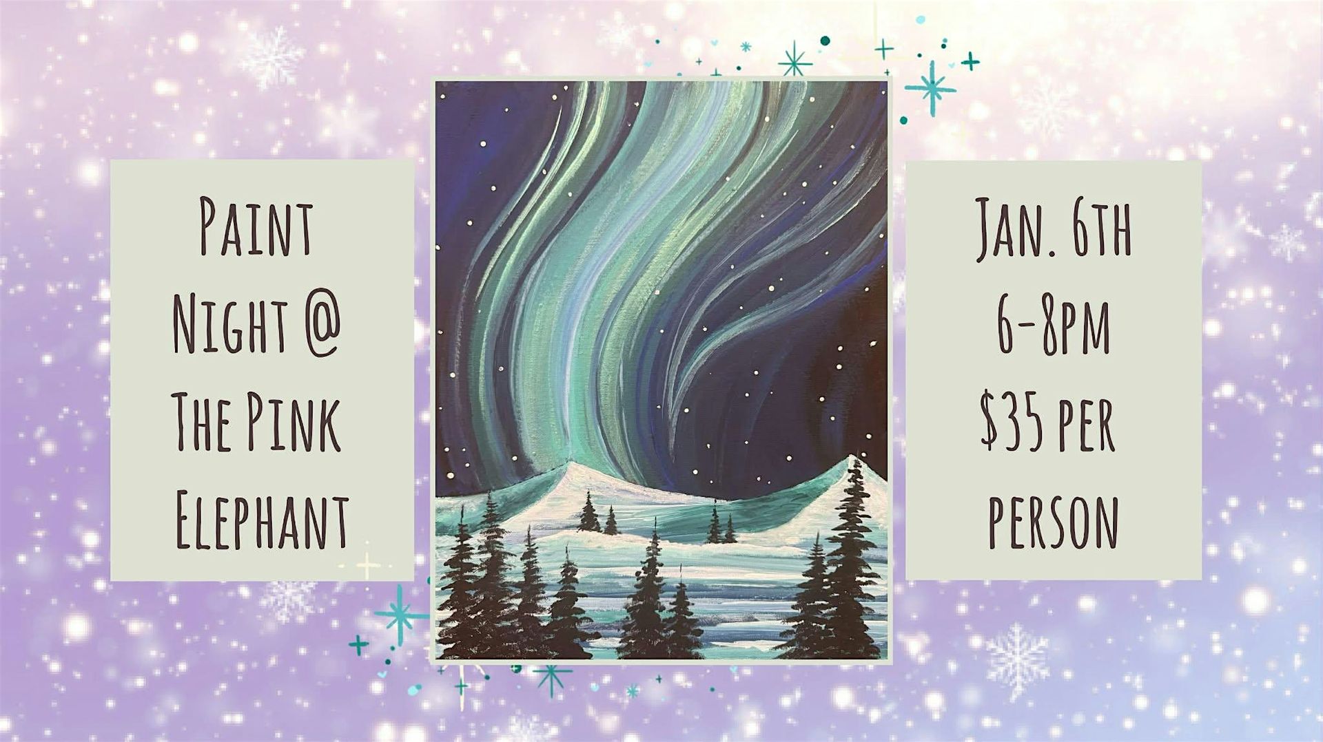Paint Night at The Pink Elephant Tavern