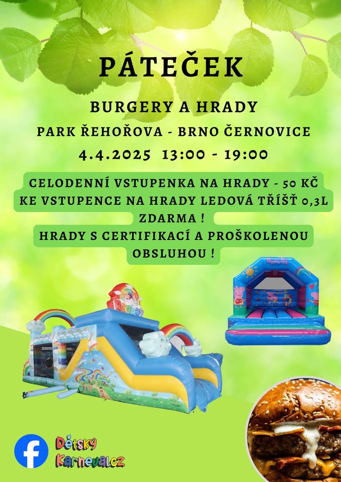 Páteček - Burgery a hrady