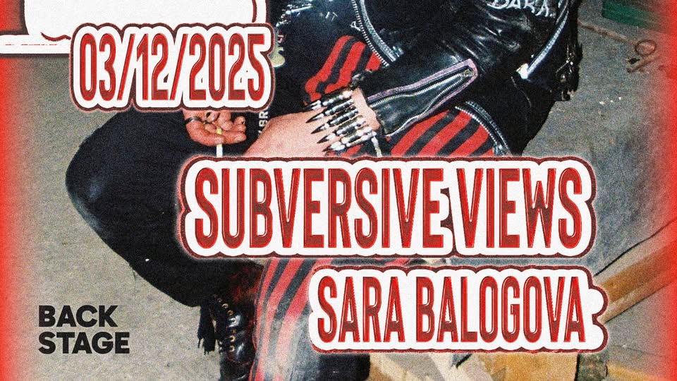 BACKSTAGE ➕ SARA BALOGOVÁ 🟰VERNISÁŽ