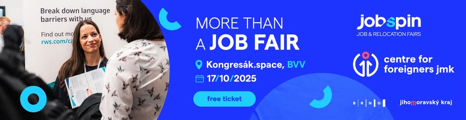 Brno Jobspin Job and Relocation Fair - Kariérní veletrh pro cizince