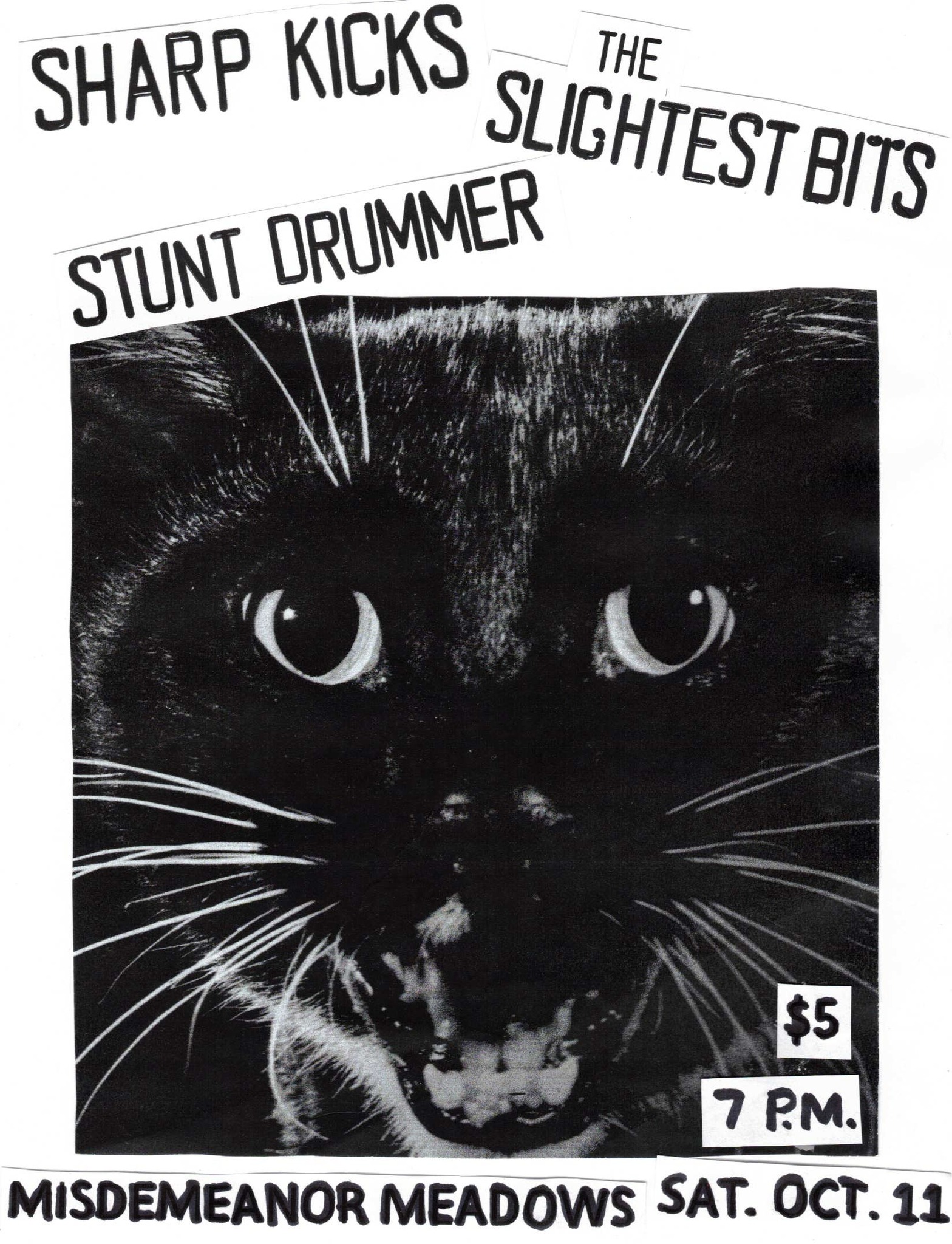 Sharp Kicks, The Slightest Bits, Stunt Drummer