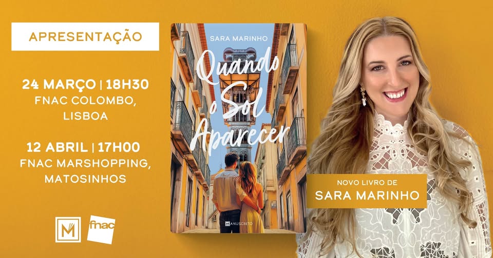 Lançamento de «Quando o Sol Aparecer» de Sara Marinho