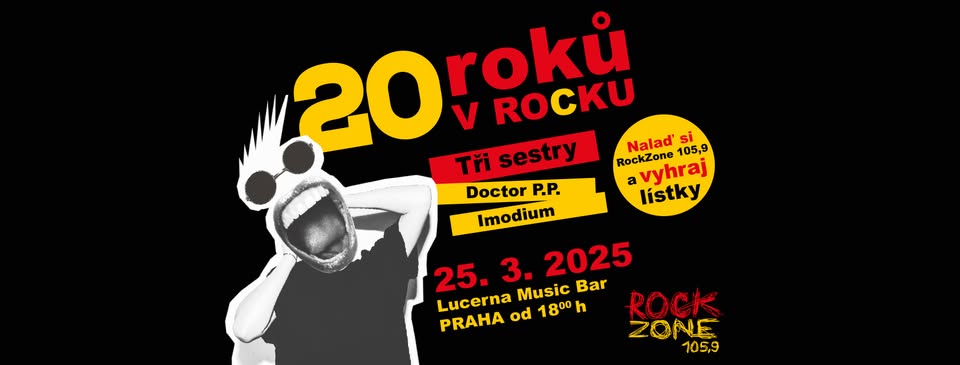 Rockzone 105.9: 20 roků v rocku!