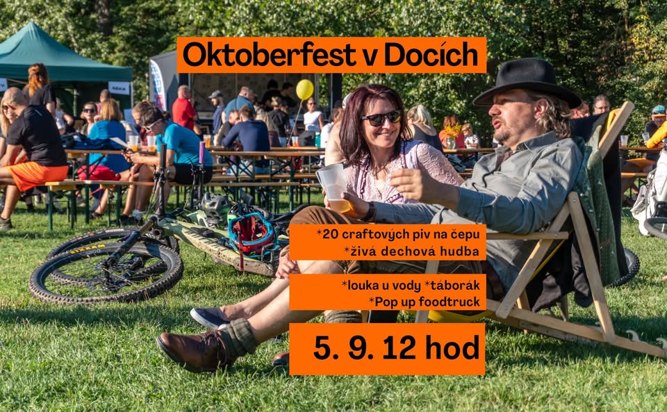 Oktoberfest v Docích | 20 craftových piv na louce u Vltavy