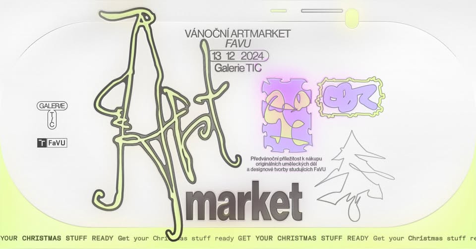 Vánoční Artmarket FaVU ✨