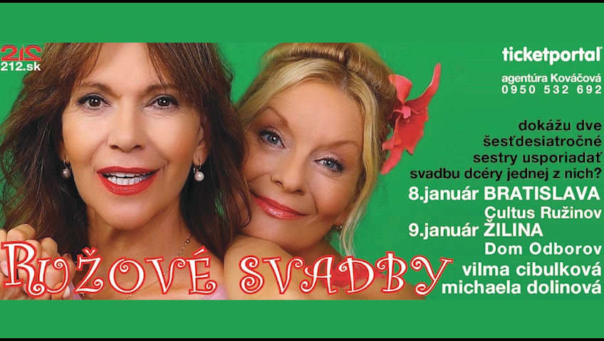 RUŽOVÉ SVADBY - CIBULKOVÁ/DOLINOVÁ január 2026