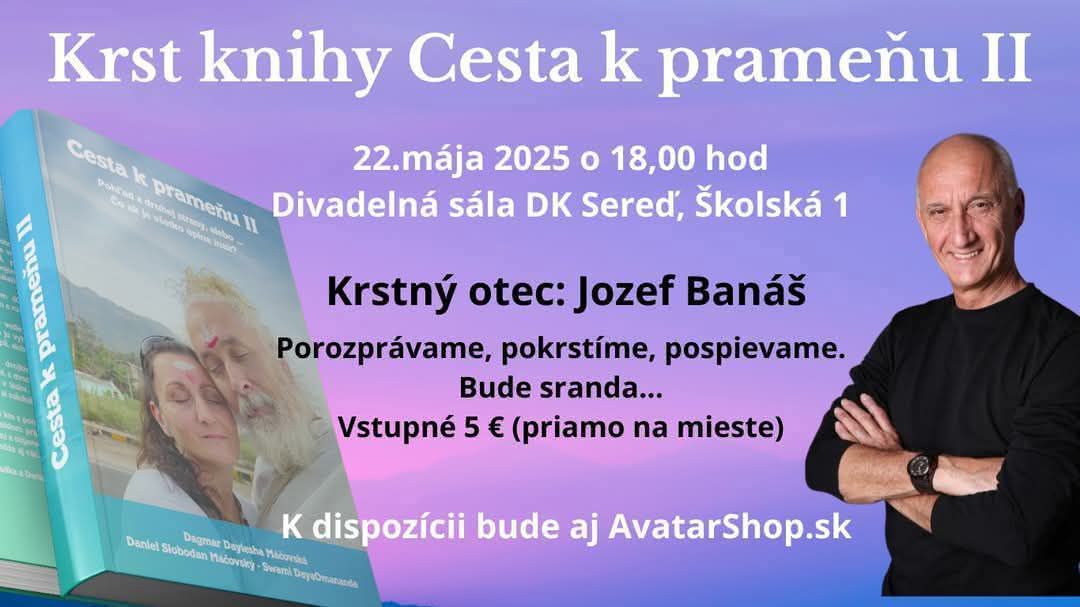 Krst knihy "Cesta k prameňu 2"