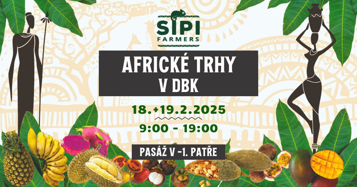 Africké trhy v DBK Budějovická