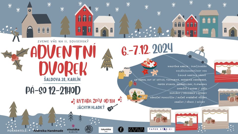 ADVENTNÍ DVOREK KARLÍN od 6.-7.12. 2024