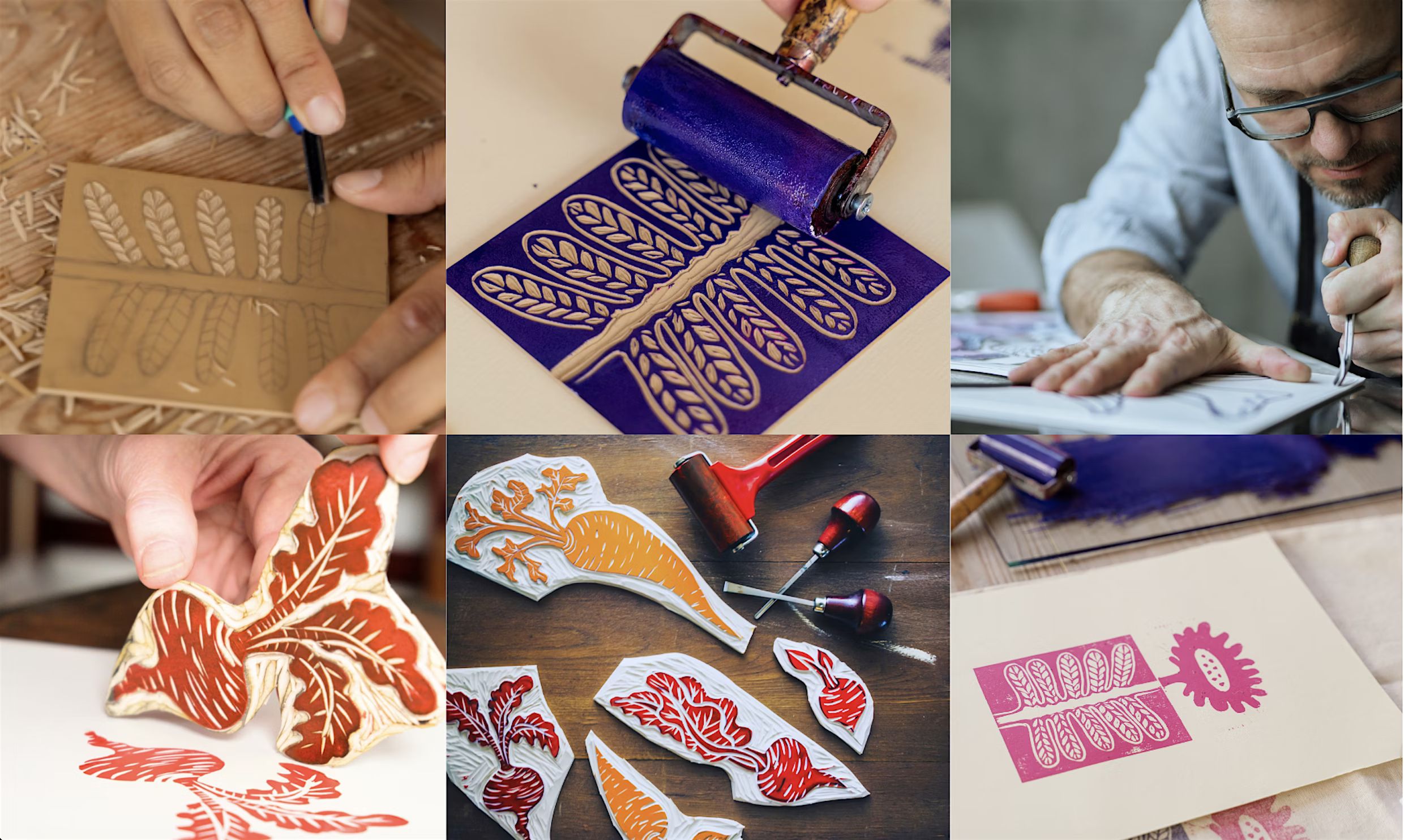 LINOCUT PRINTING WORKSHOP