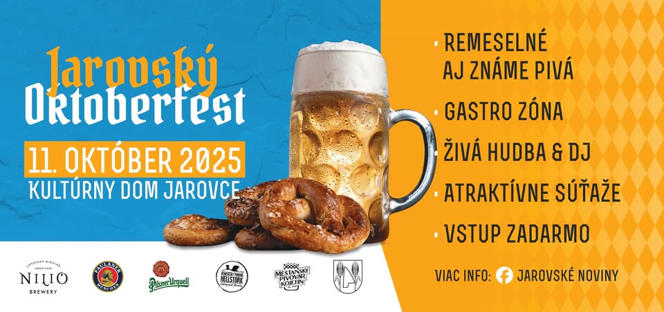 Jarovský Oktoberfest 2025