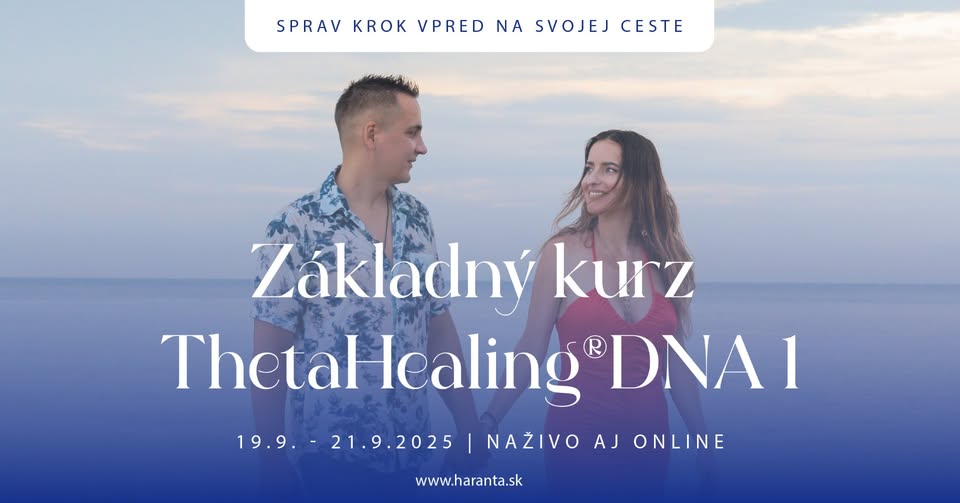 Sebarozvojový Seminár ThetaHealing® naživo v BA a online 19.9.2025 - 21.9.2025