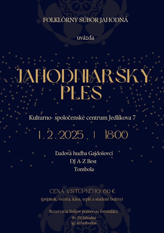 Jahodniarsky ples 2025