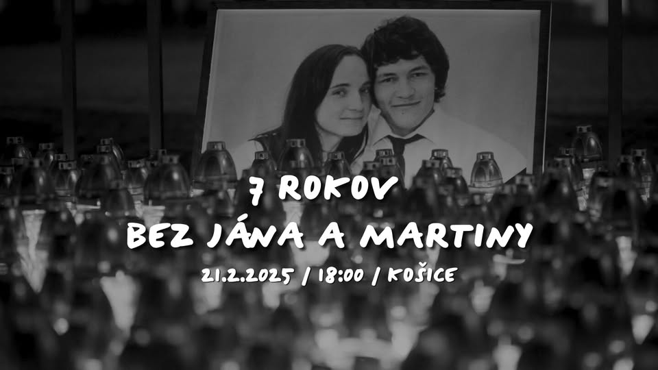 7 rokov bez Jána a Martiny - Košice