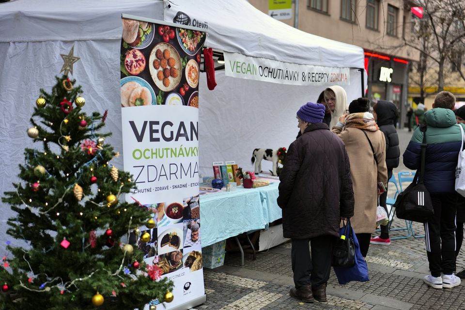 Vánoční veganské ochutnávky pro veřejnost
