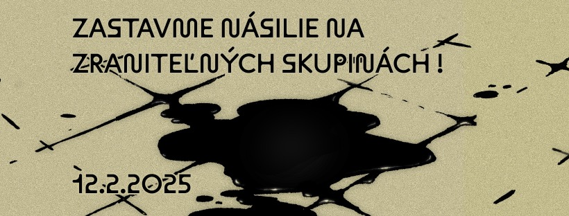 Zastavme násilie na zraniteľných skupinách!
