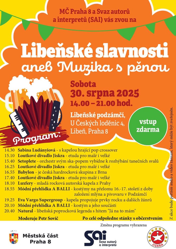 MUZIKA S PĚNOU 2025