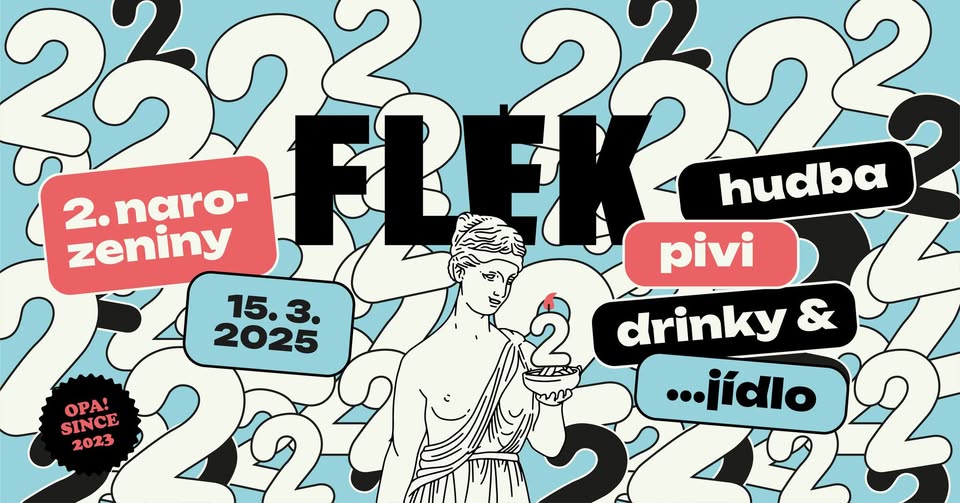 FLEK SLAVÍ 2. NAROZENINY
