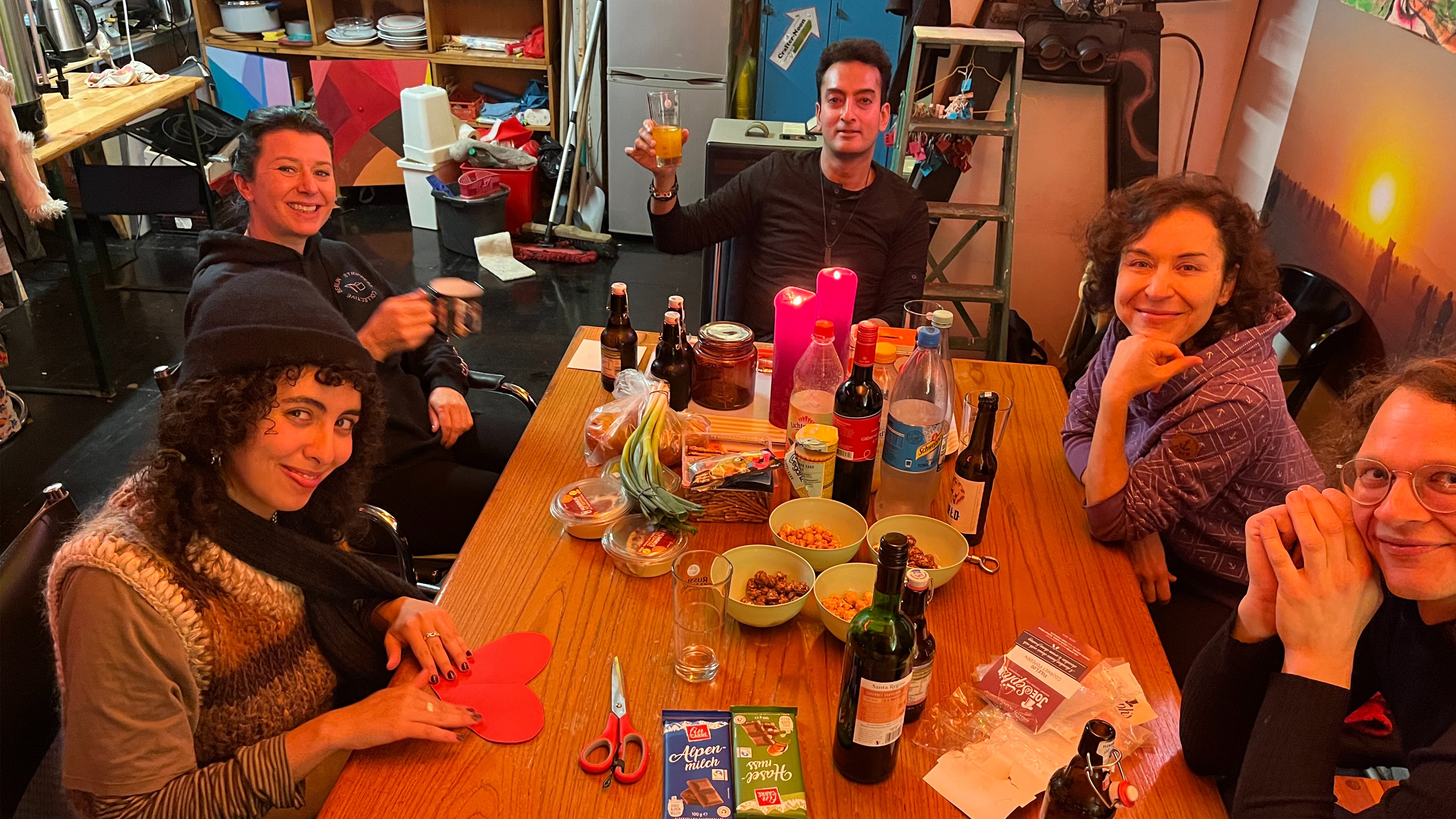 Berlin Burner Pasta Potluck