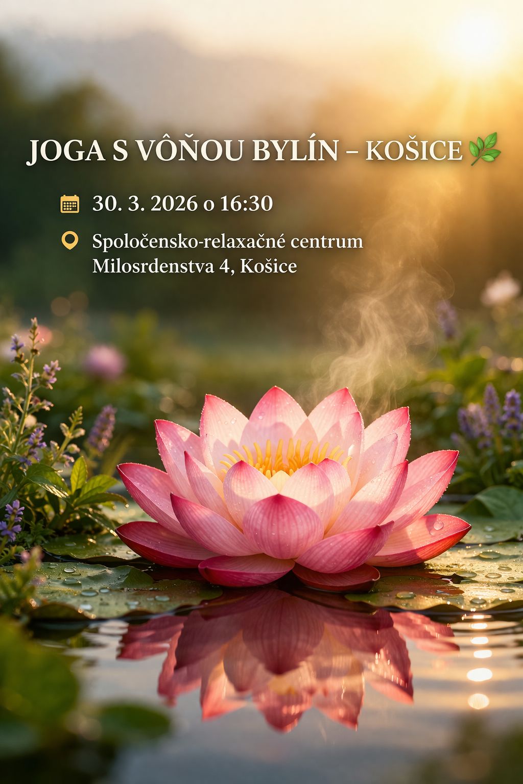 Joga s vôňou bylín-Košice🌿