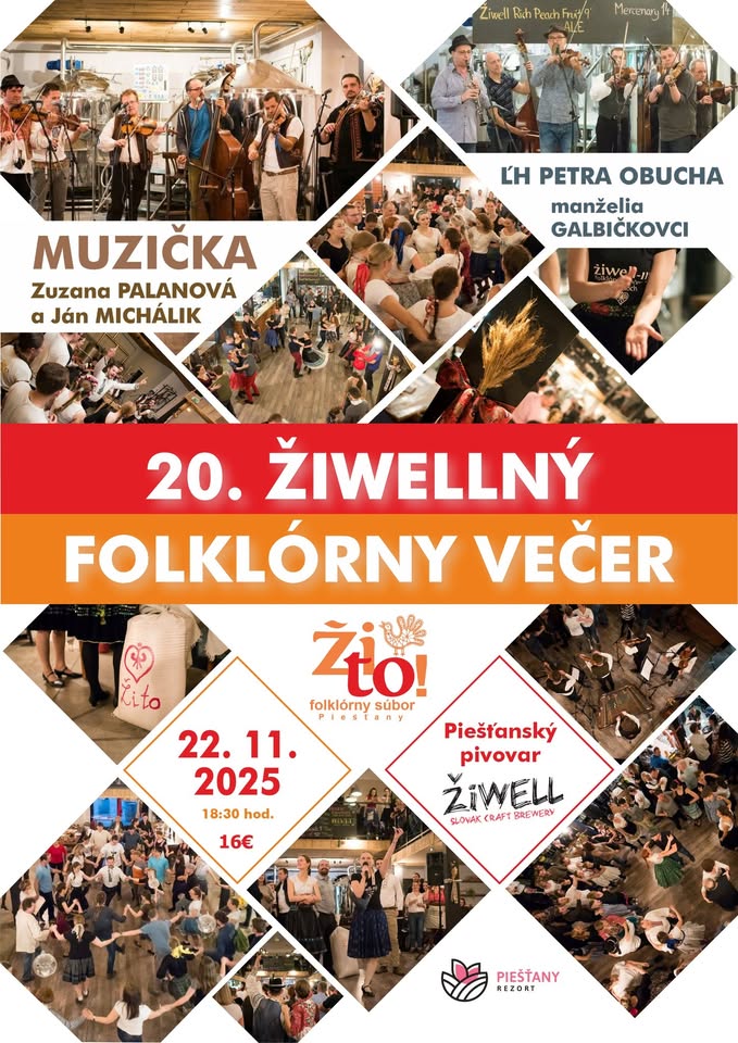 Výročný 20. žiwellný folklórny večer