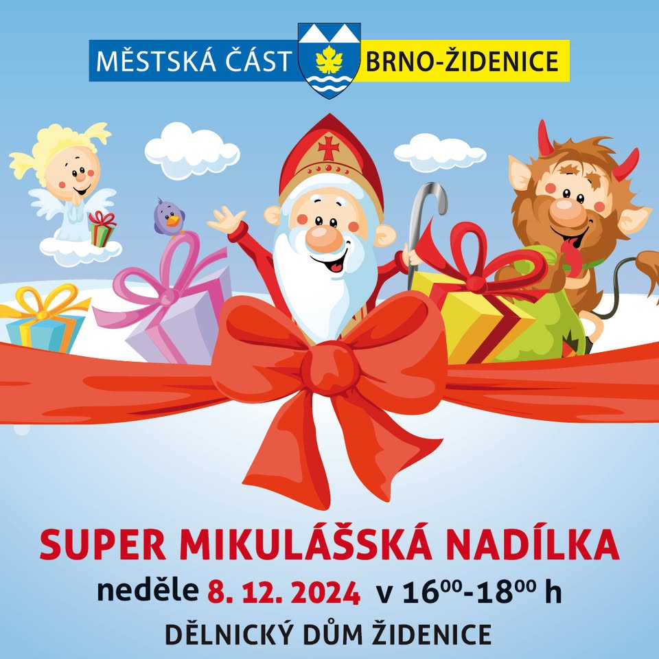 Super Mikulášská nadílka - Dělnický dům Židenice