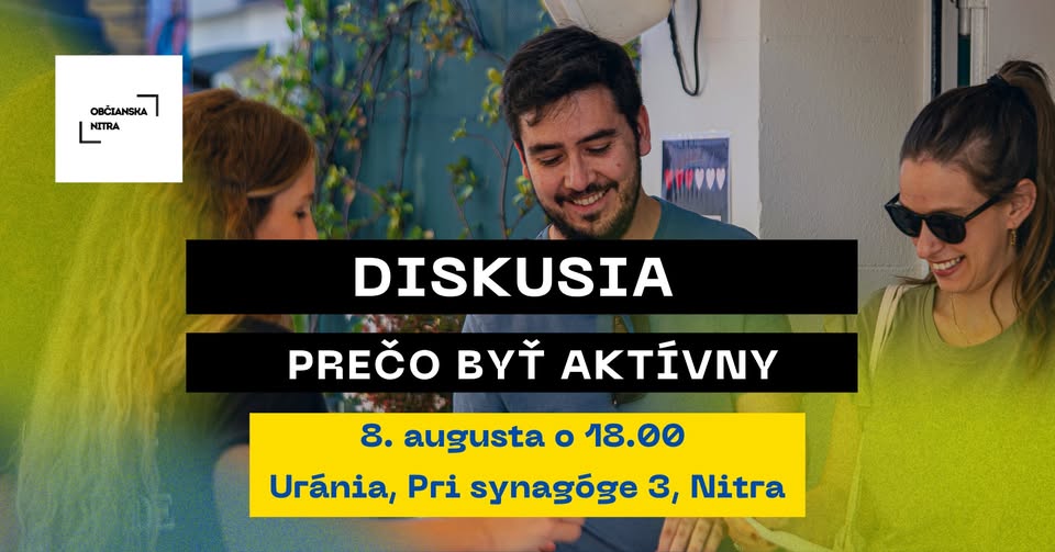 DISKUSIA: Prečo byť aktívny
