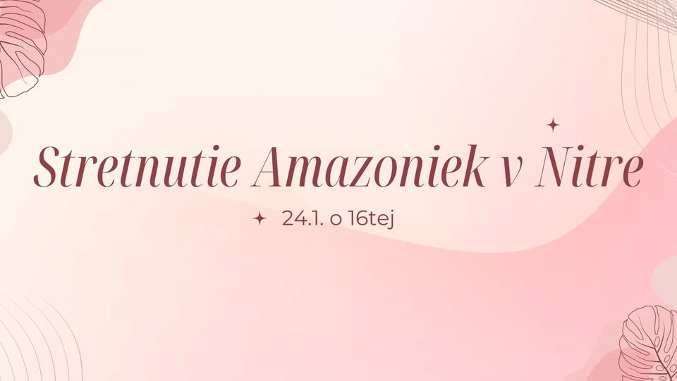 Stretnutie Amazoniek v Nitre