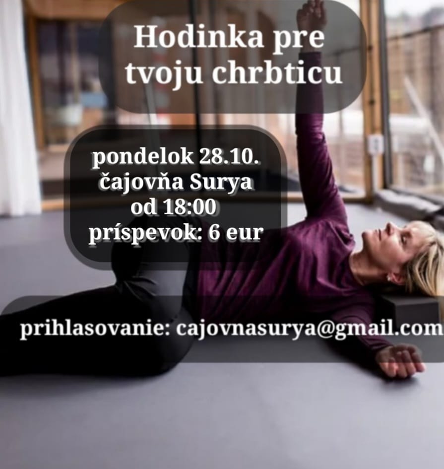 Hodinka pre tvoju chrbticu