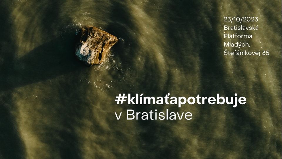 #klimaťapotrebuje v Bratislave
