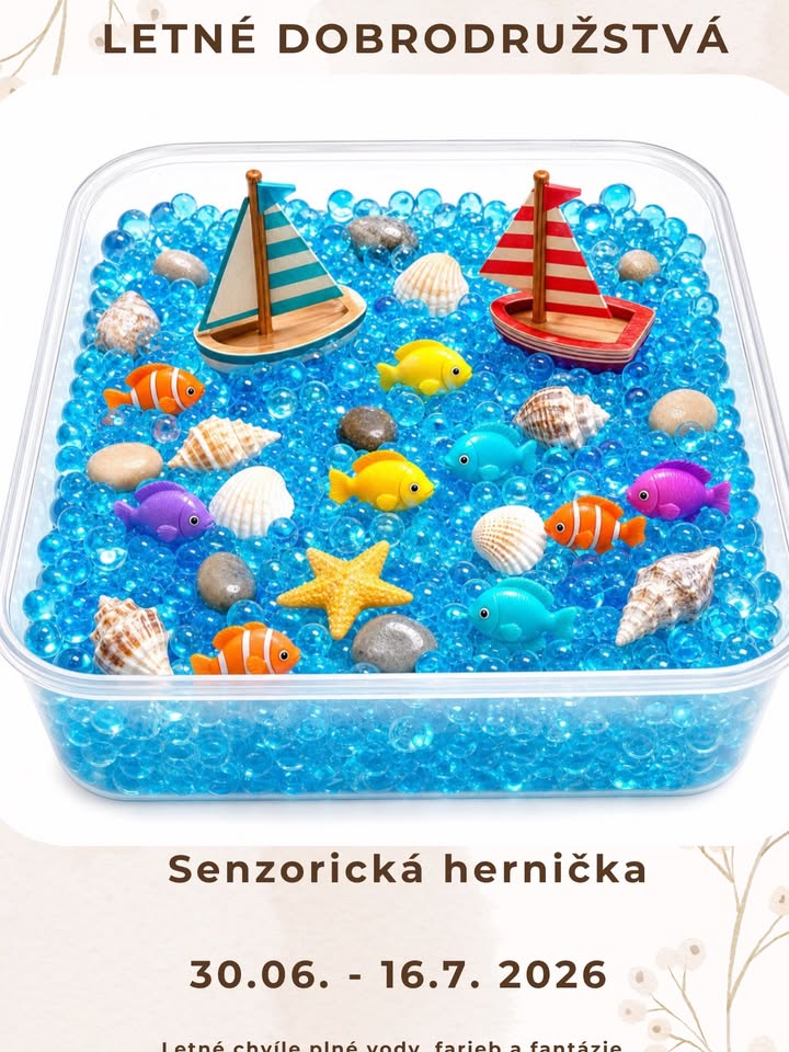 Senzorická hernička - Letné Dobrodružstvá