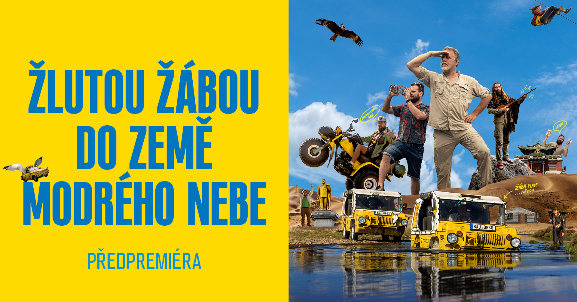 Žlutou žábou do země modrého nebe | Předpremiéra