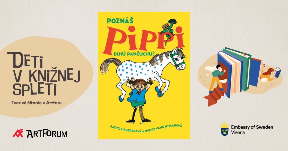 Tvorivé čítanie s Miriam: Nájdi v sebe Pippi