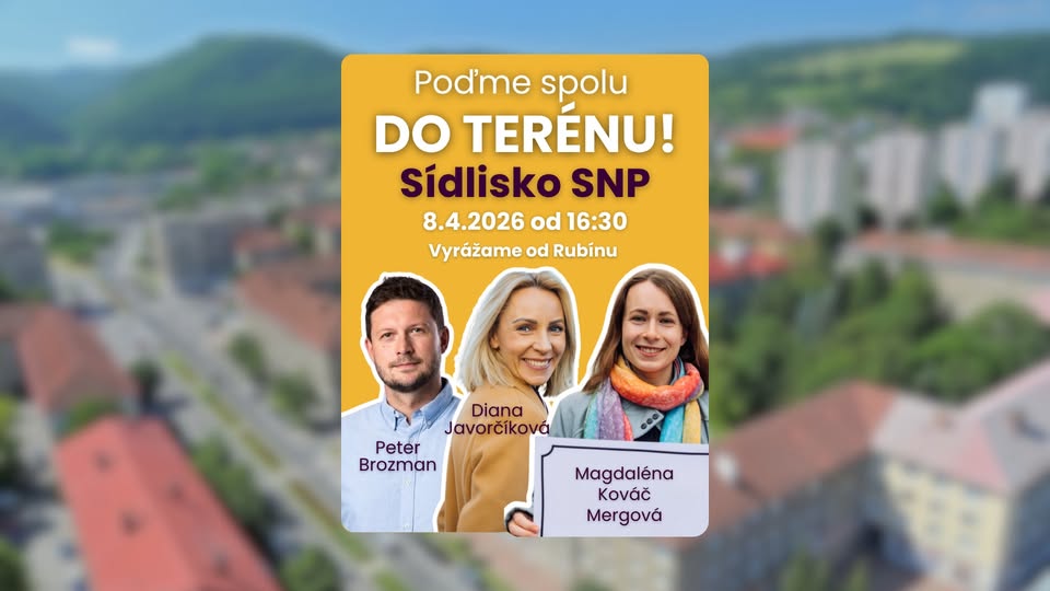 Poďme SPOLU do terénu, Sídlisko SNP!